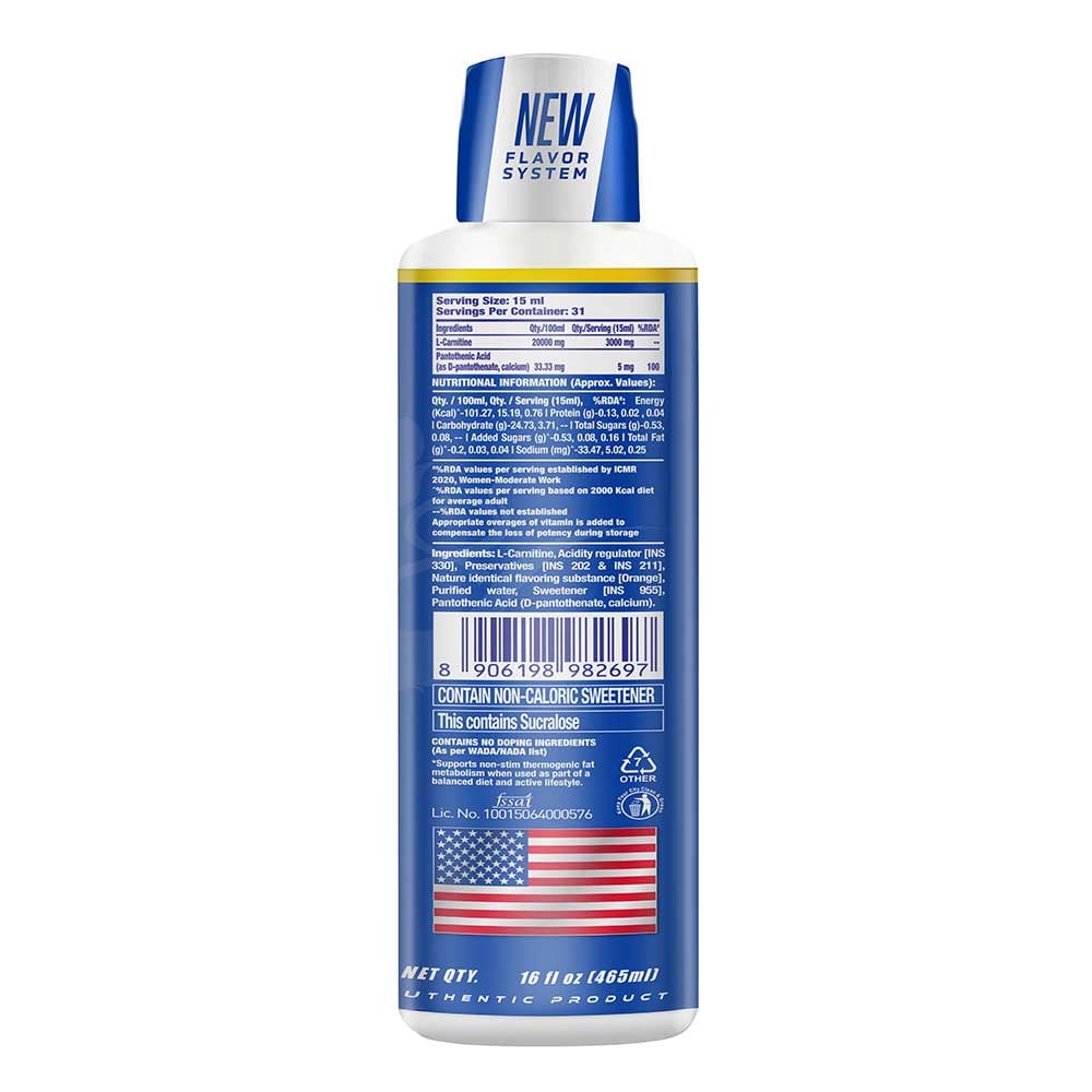 Ronnie Coleman L-Carnitine XS 3000 mg Liquid 24gram