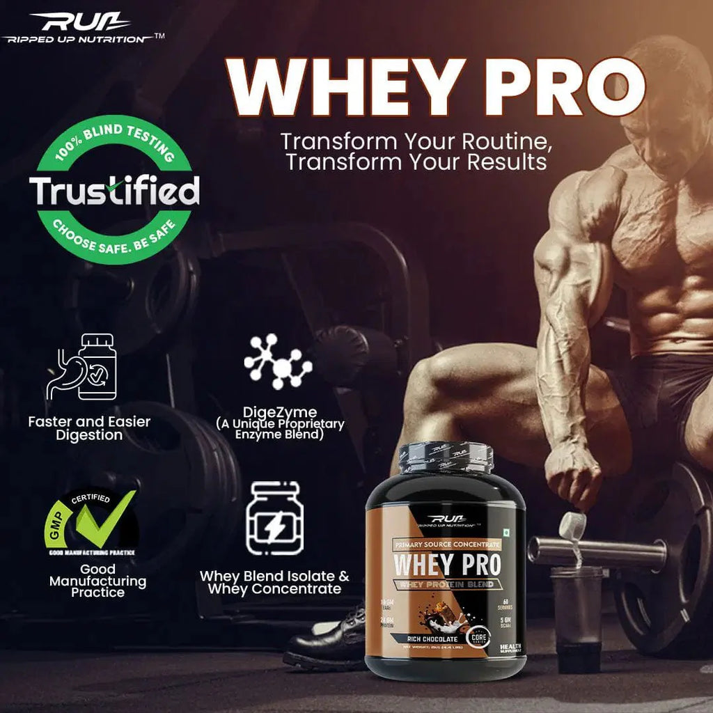 Whey PRO Trustified™ (Primary Isolate + Concenterate Blend) 24gram