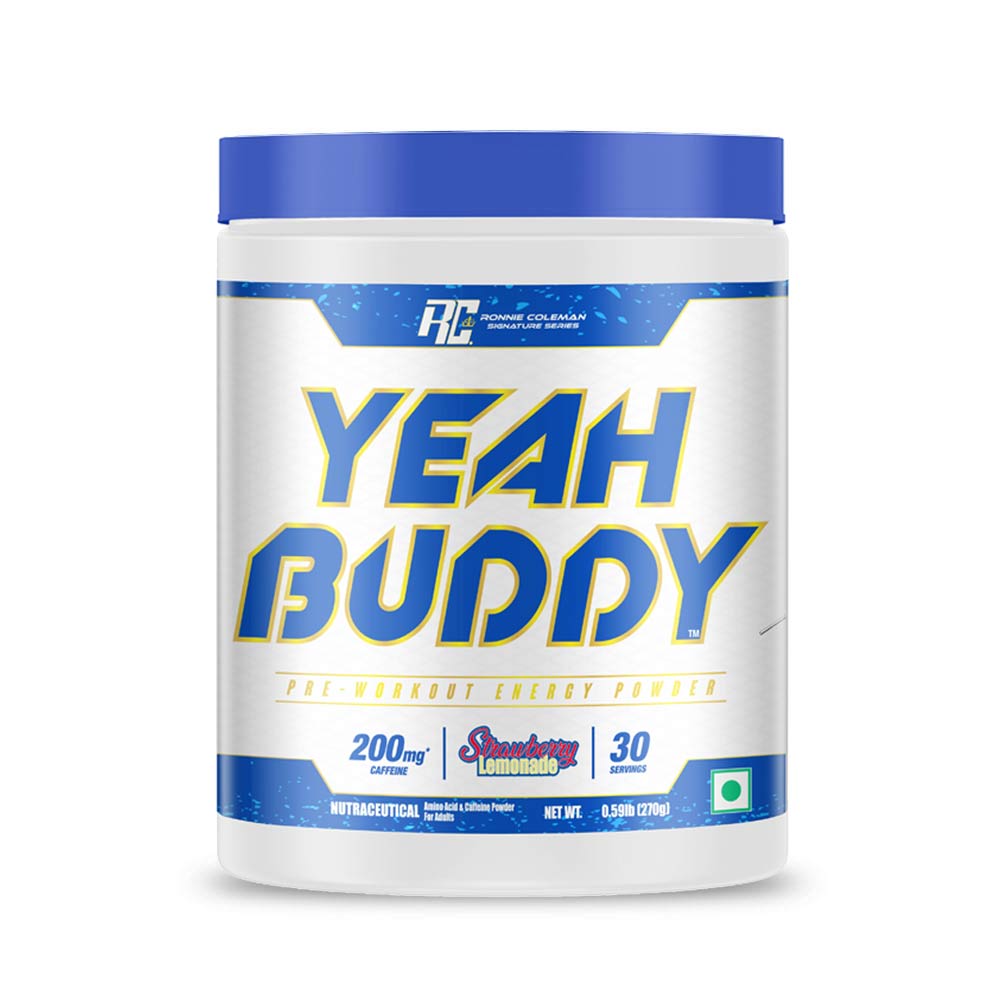 Ronnie Coleman Yeah Buddy Pre-Workout Powder, 270 g (0.59 lb) 24gram